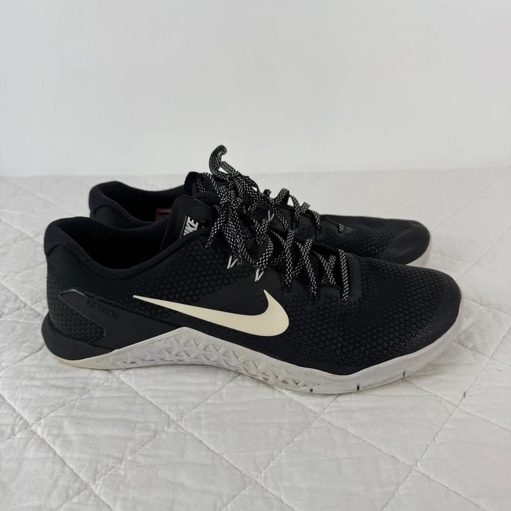 Nike Metcon 4 Mens Black White Training Shoes AH7453-003 Sneakers 13‎ US